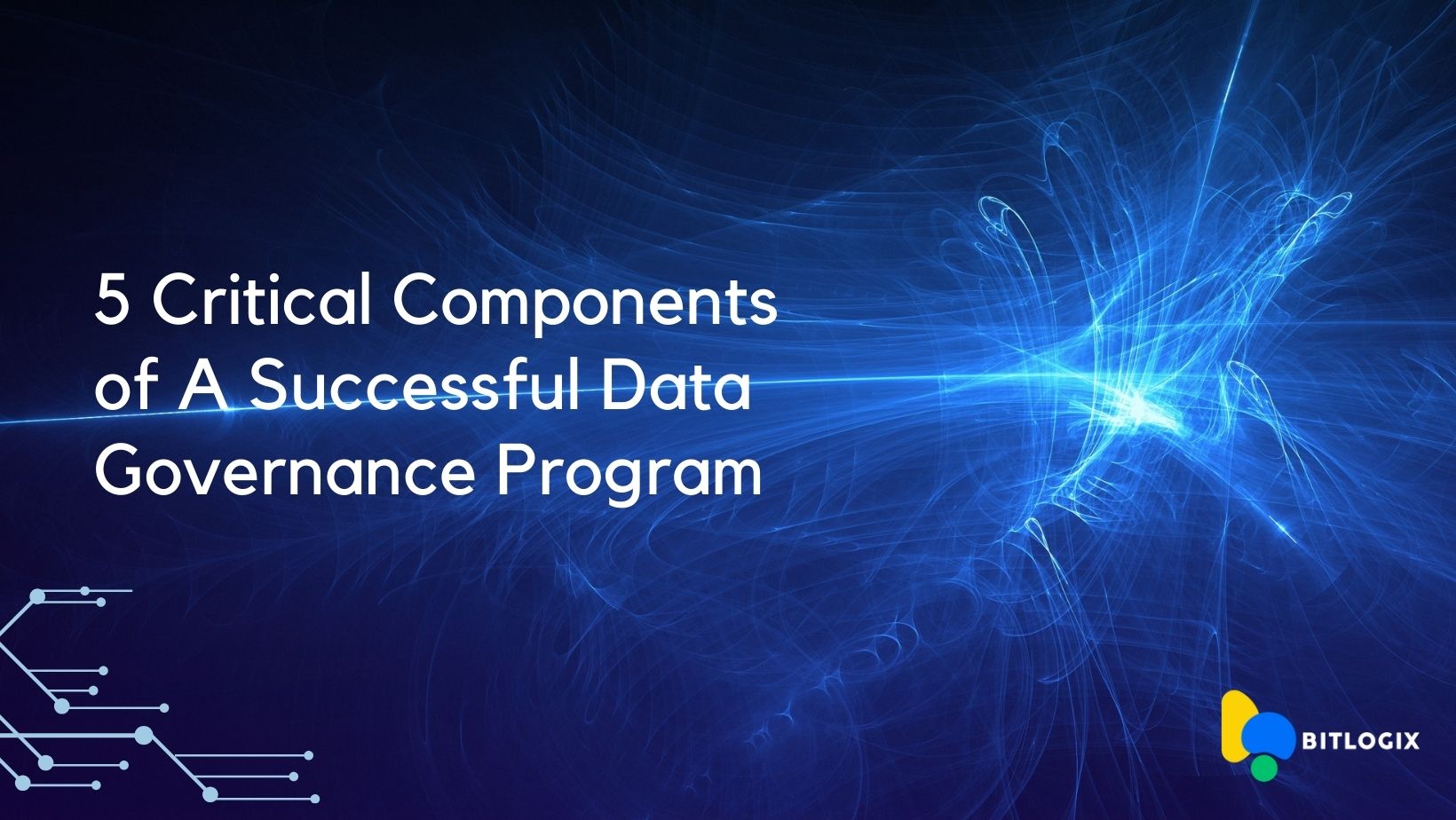 5 Critical Components for a Successful Data Governance Program